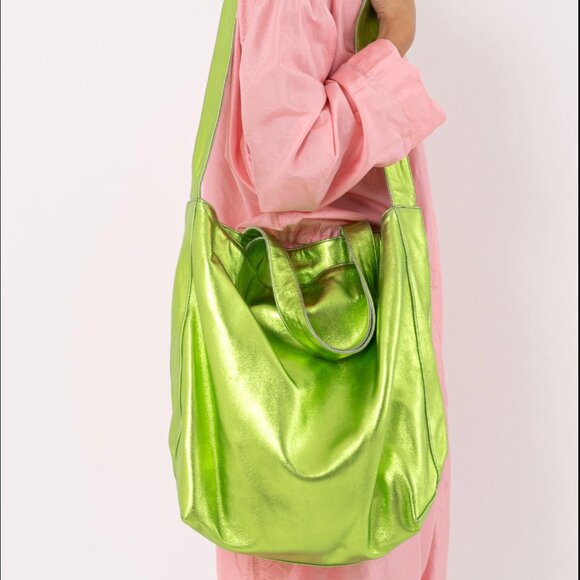 Christian Peau Metallic Tote Bag - Picture 6 of 6